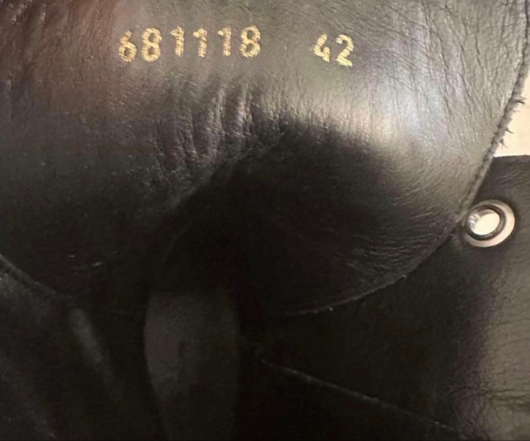 靴 balenciaga faded bulldozer boots42