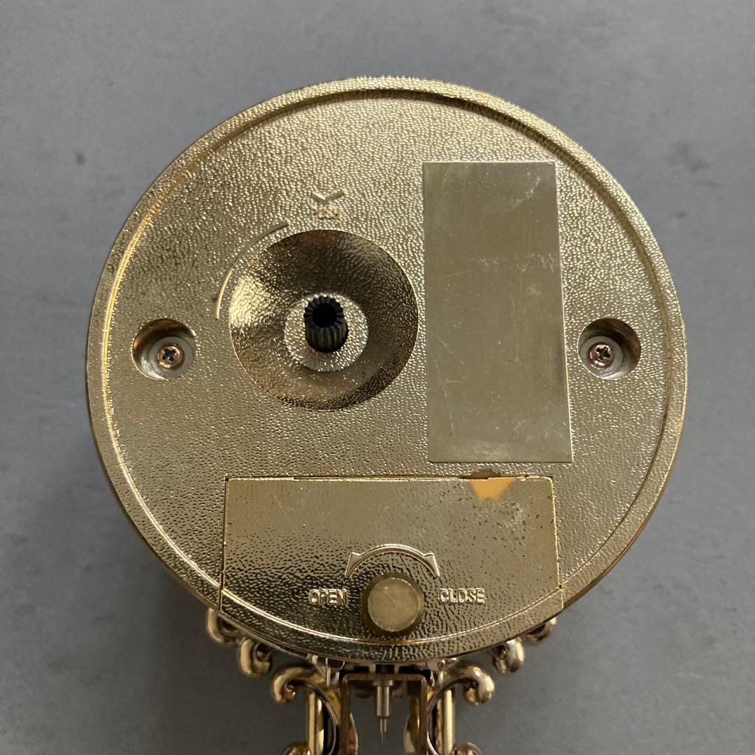 アンティーク CITIZEN 天使の掛時計 ゴールド