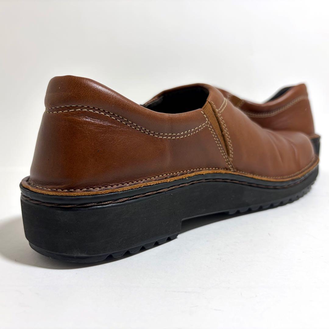 美品☆NAOT CLARA ナオト クララ スリッポン レザー 39 24.5