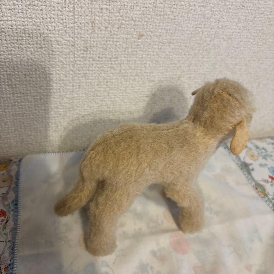 ビンテージ　シュタイフL amby羊14cm②