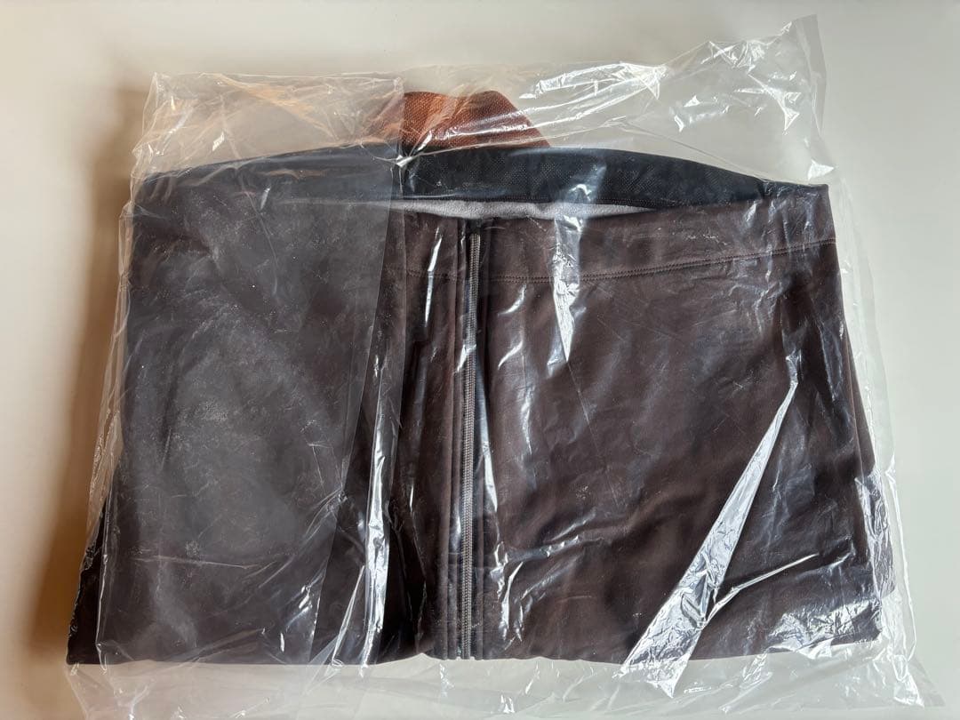 KAPELMUUR ウインドシールドコンビジャケット　メンズ　ブラウン　L