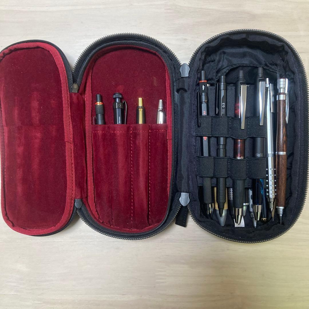 シャーペン　ボールペンまとめ売り　筆箱付き