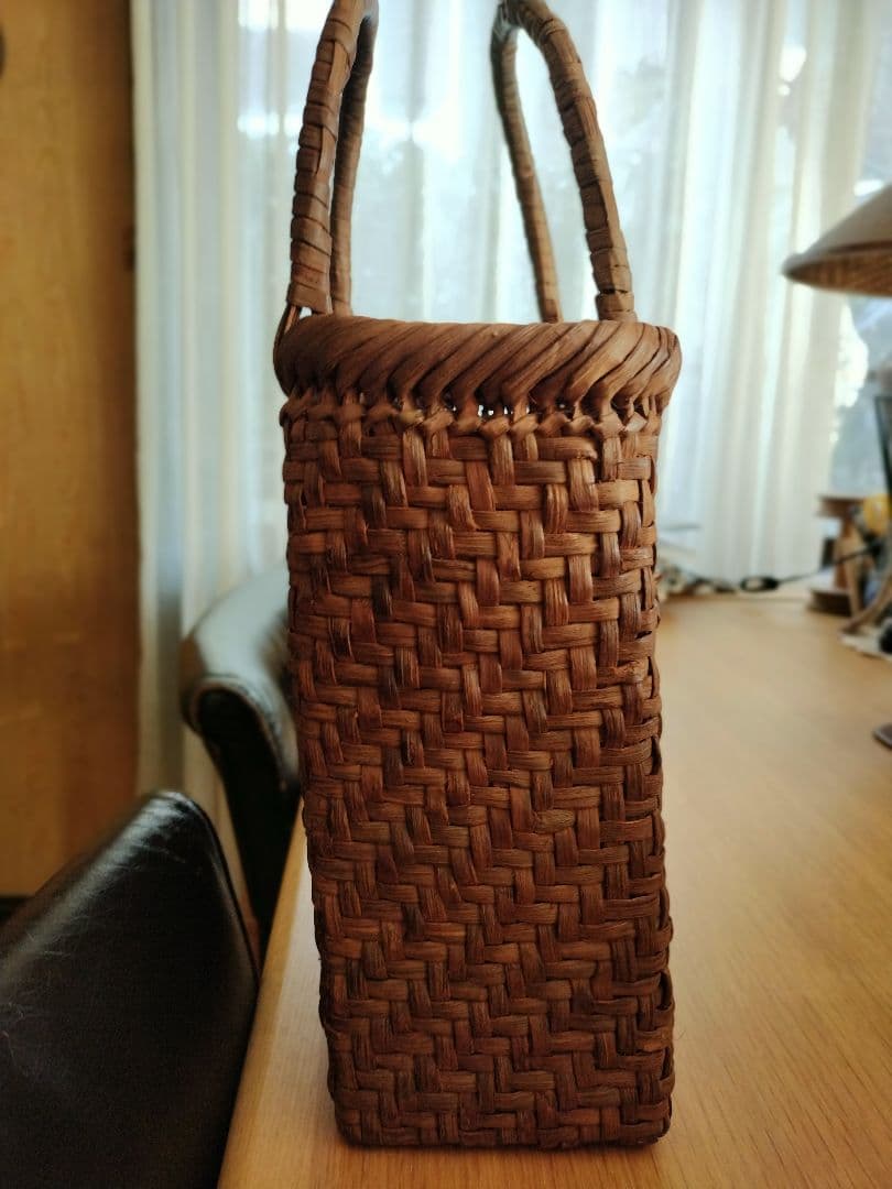 totoroさま専用【ほぼ新品】山葡萄かごバッグ 山形県 国産
