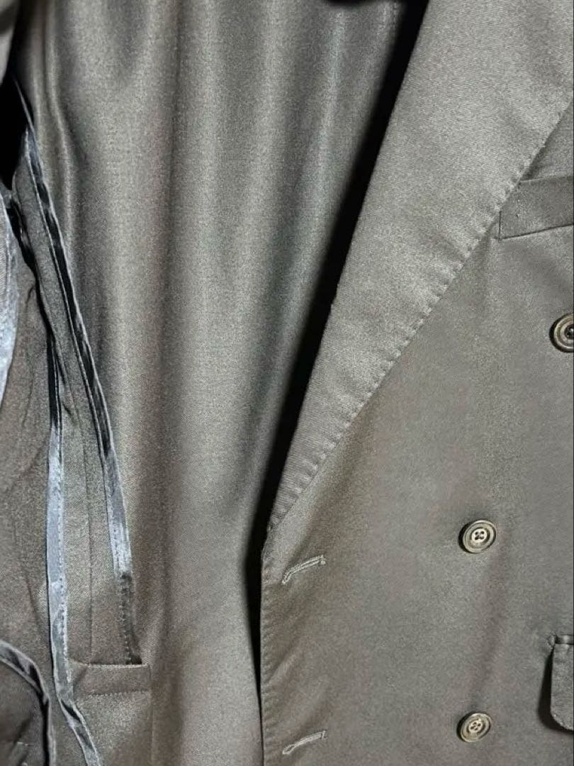 黒 ダブルブレスト テーラードジャケット