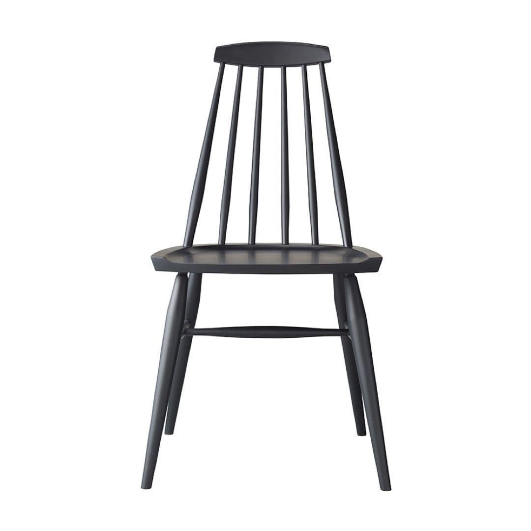 [定価の半額] オリバー　ウィンザーチェア　2脚セット　ブラック　新品未使用