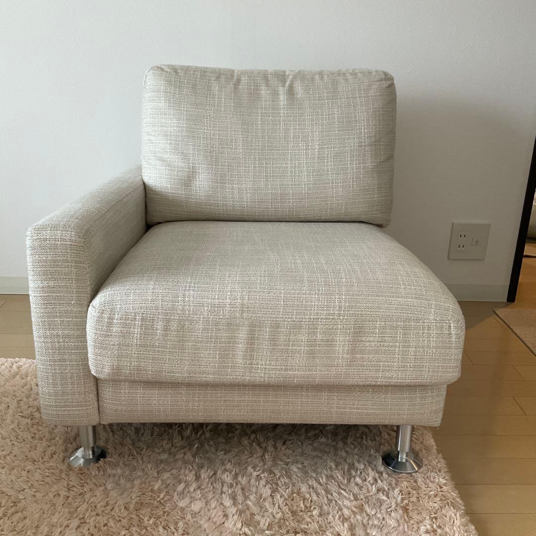 新品同様　blocco ソファ　LEON レオン　1人用ソファ