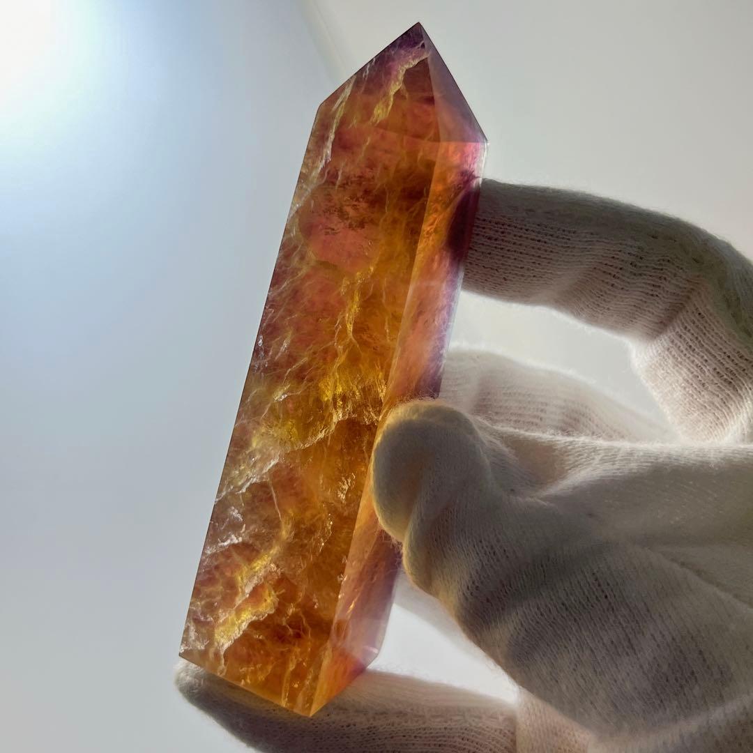 天然石 個性的なタワー4点セット