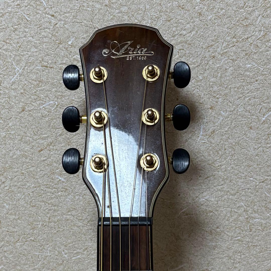 Aria TG-1N アコースティックギター 弦交換済み ソフトケース付き