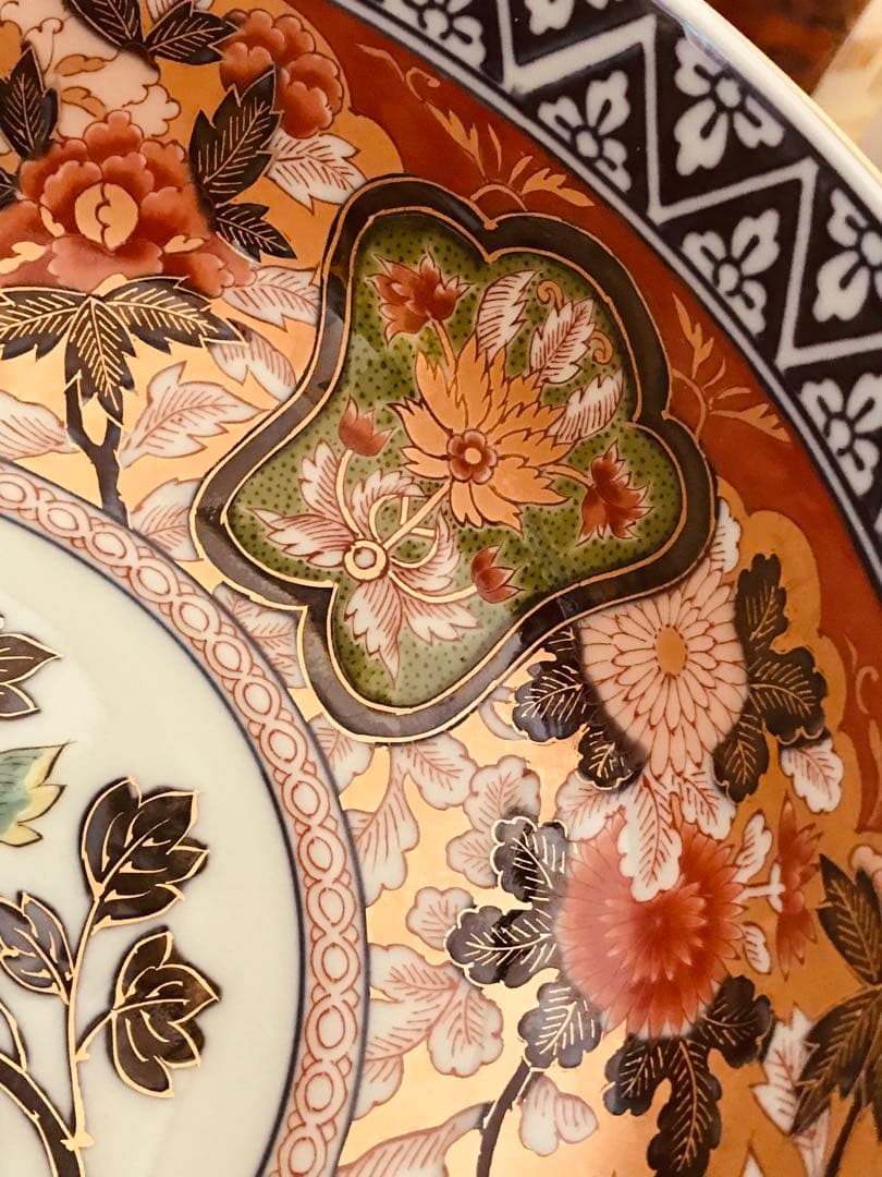 世那大平　昭和其泉　極錦金彩古伊万里 有田焼 昭和年製 深皿 深鉢