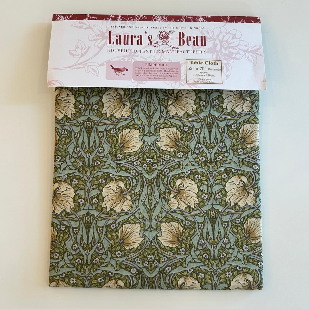 アウトレット♥ウィリアムモリス英国製テーブルクロス２個セット特別価格