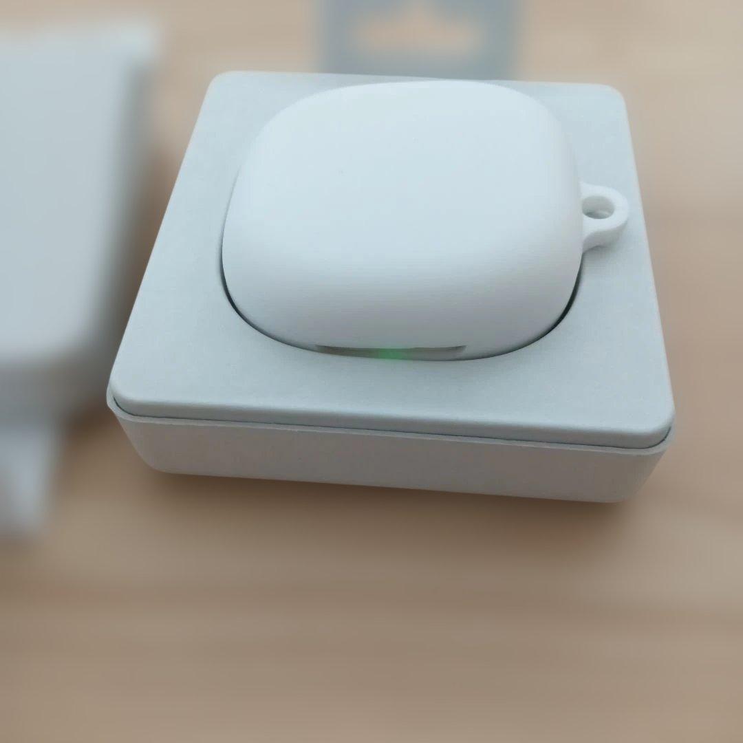 Shokz OPENFIT 2 ホワイト 骨伝導イヤホン　シリコンカバー付き