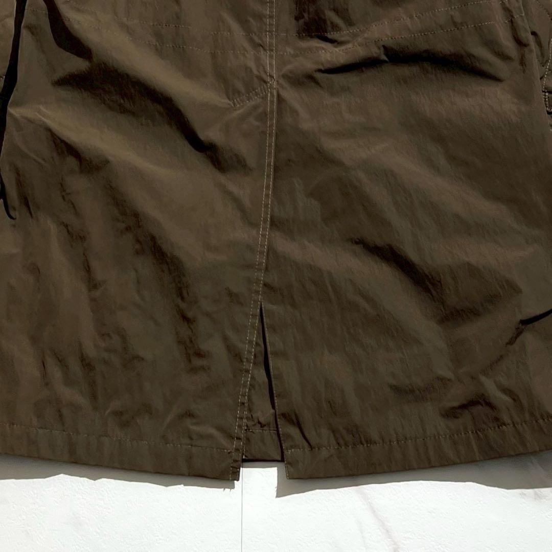 【希少】バーバリー モッズコート ノバチェック ラクーンファー 2way カーキ