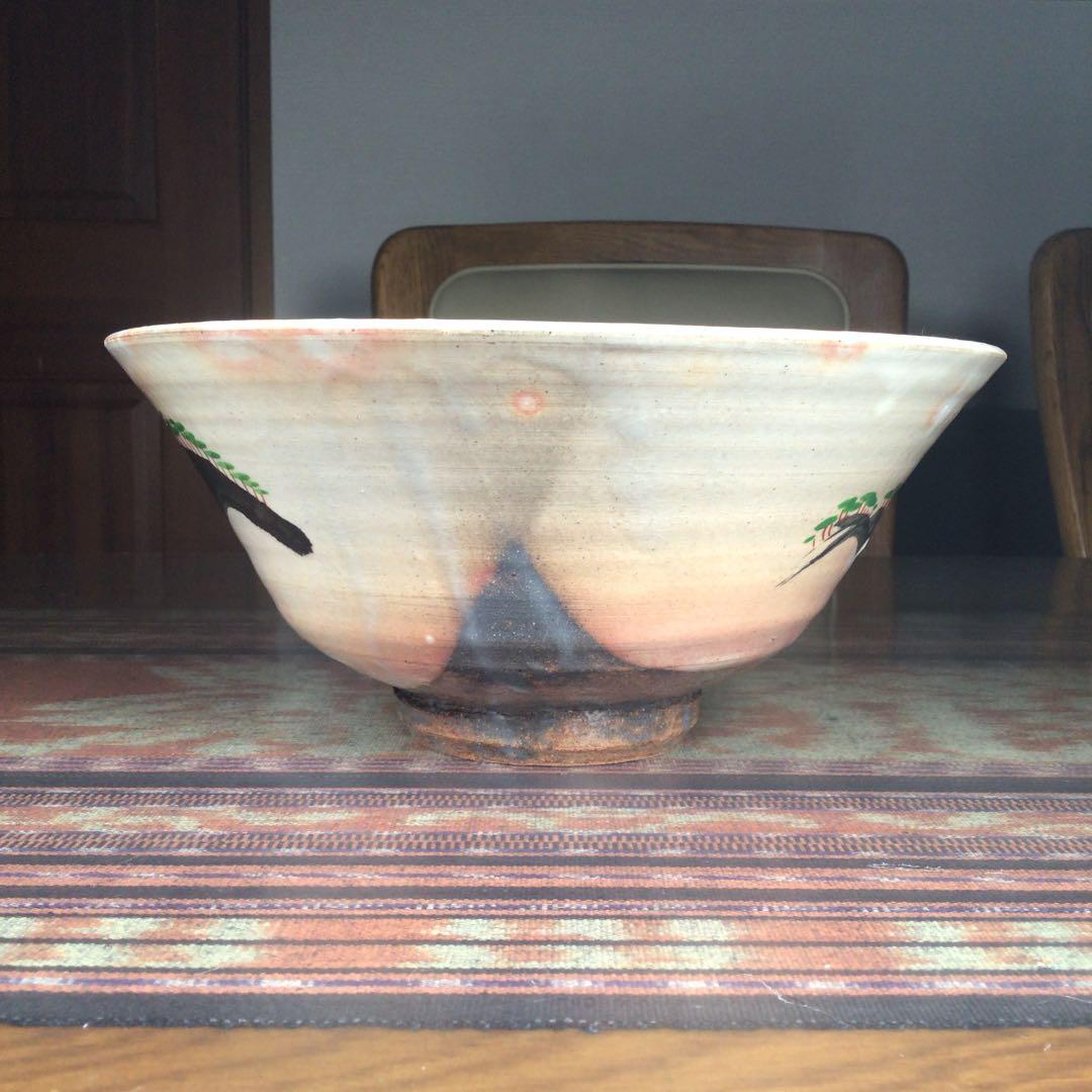 『プレうー特価』　京焼　音羽山房　番浦史郎　特大　大鉢