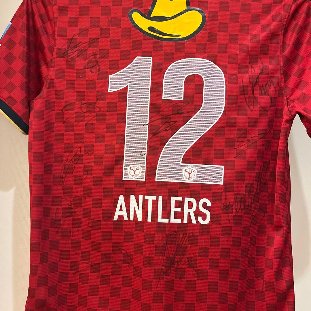 Nike 鹿島アントラーズ サイン入り シャツ 12