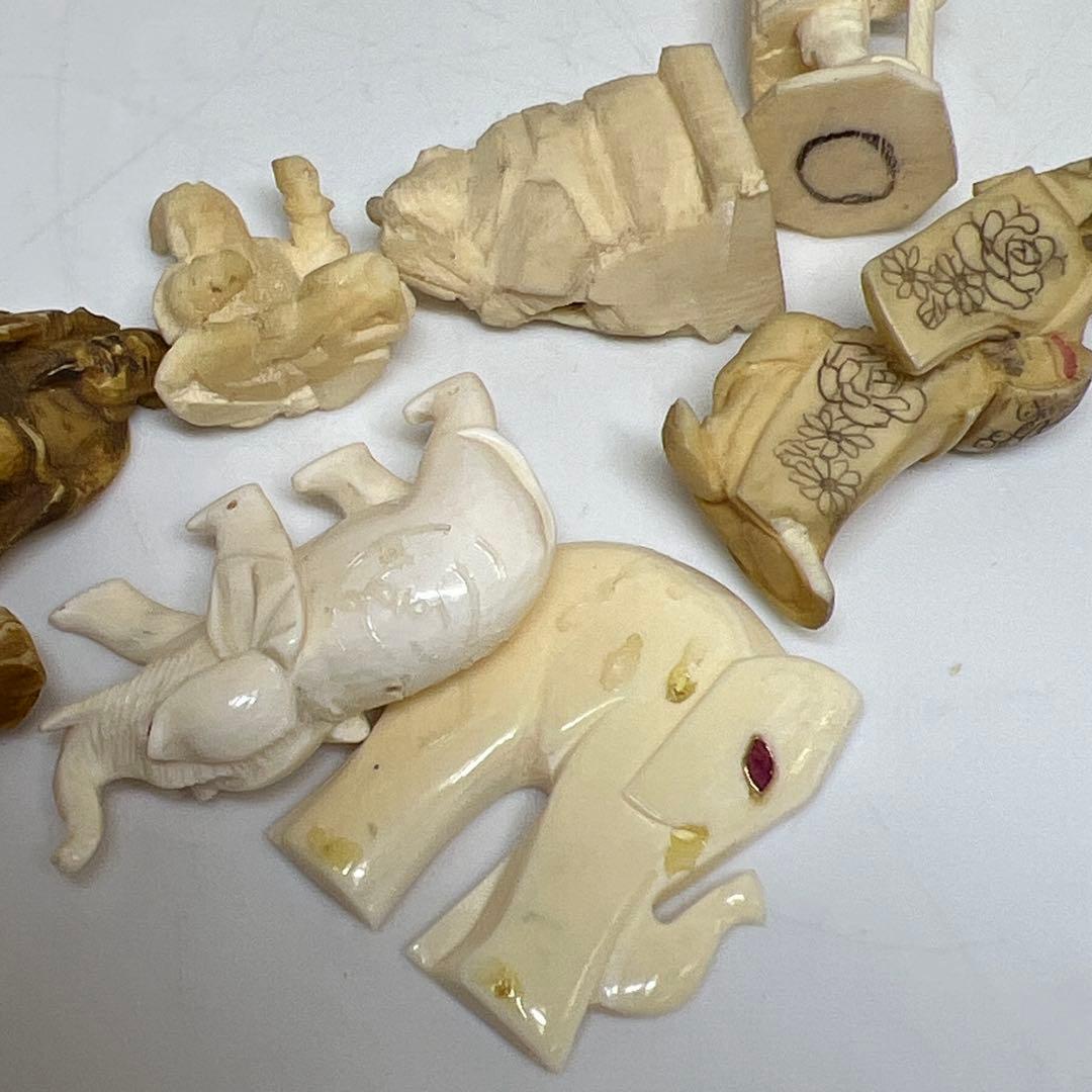 極上 細工物 置物、根付 72g 東キ8-0127☆2F タサオ