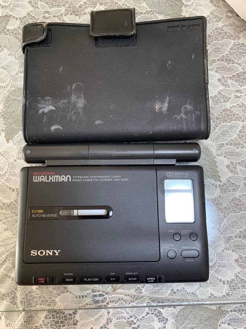 （ジャンク品） SONY WM-GX90 カセットプレーヤー