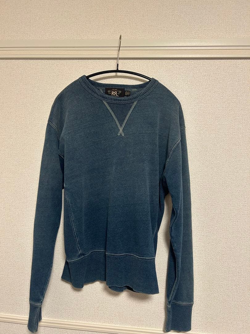 【新品未使用】RRL Ralph Lauren ダークブルー セーター