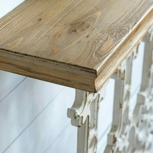 コンソール フレンチ 間仕切り ソファバックテーブル シャビー 85134CT