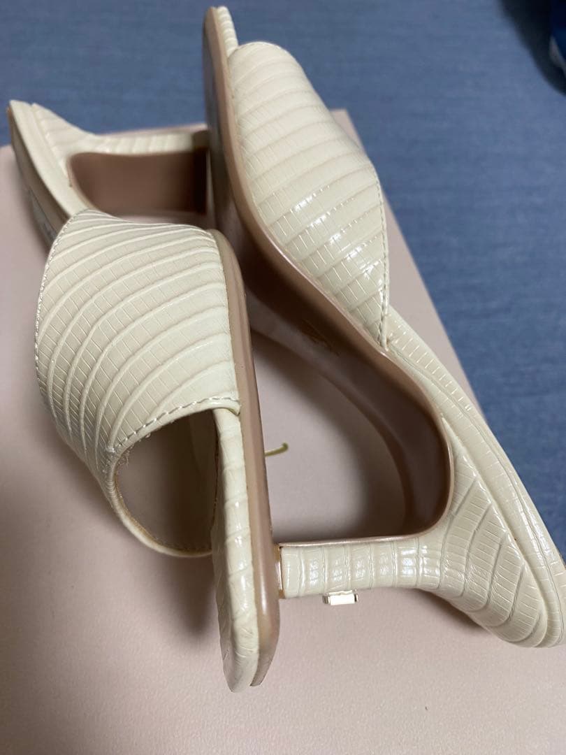 靴 Herlipto Square-Toe Mules 37