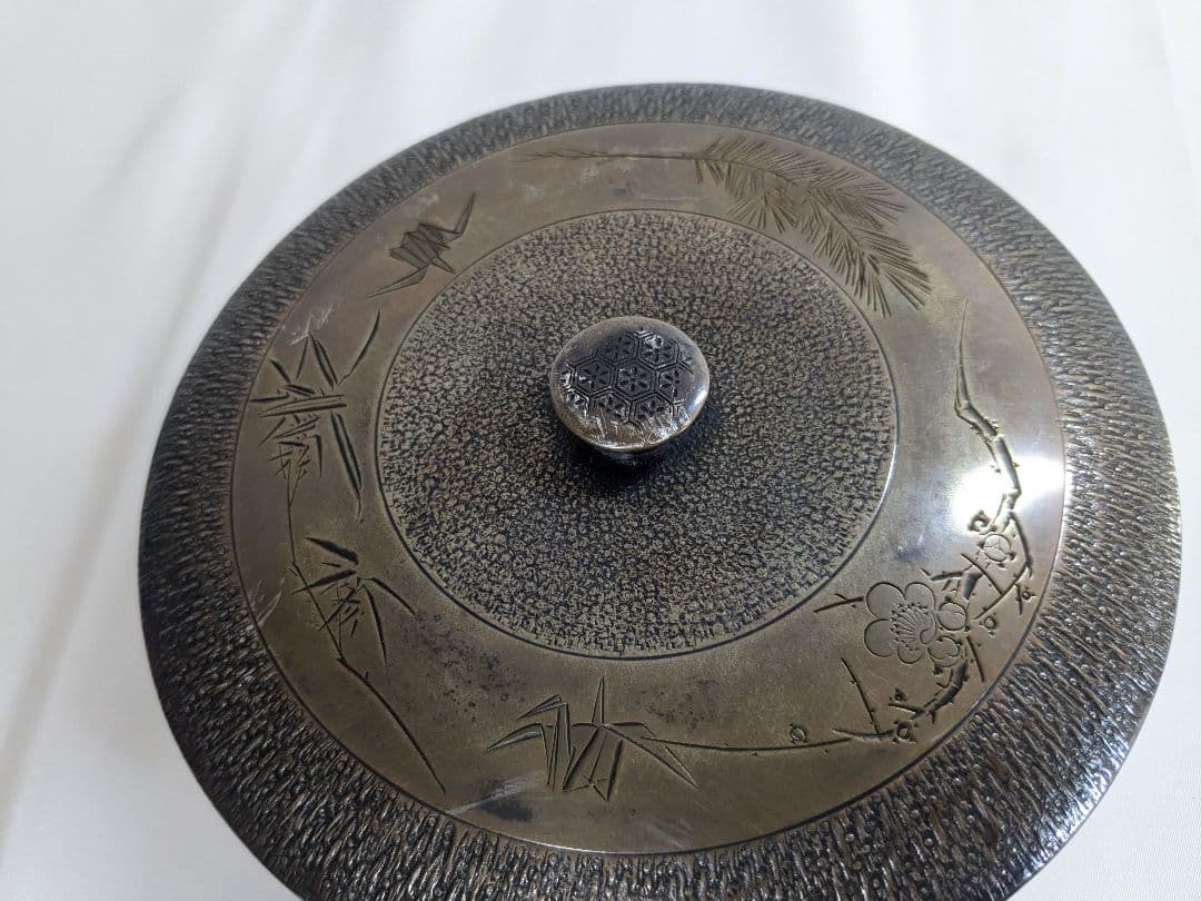 純銀製 菓子鉢 約201g ヴィンテージ