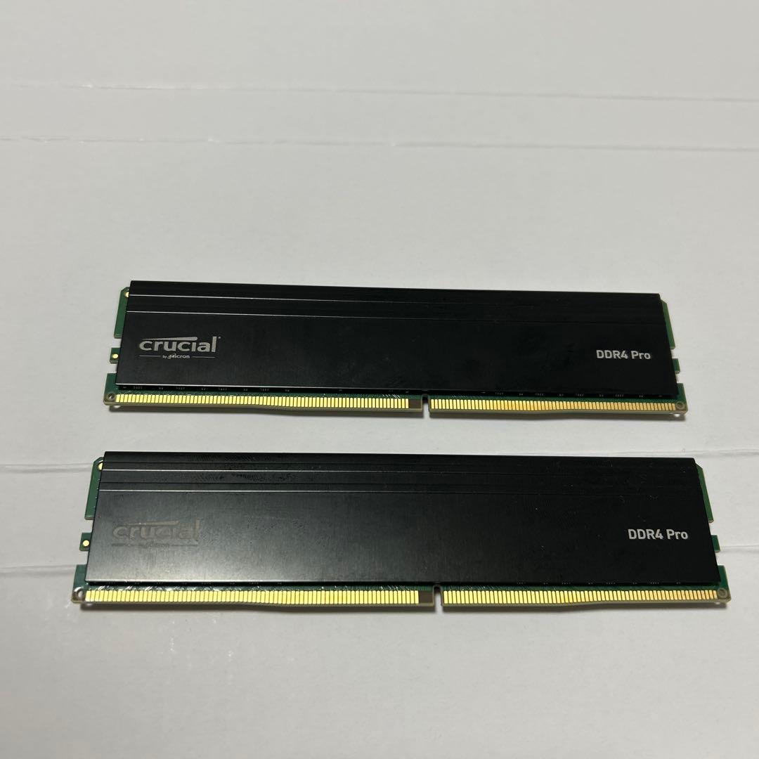 crucial DDR4 Pro メモリー 32GB 2枚 64GB