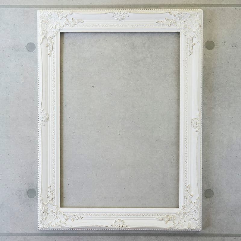 要問い合わせ♥️ヨーロピアン空間♥️ロココ調　フレーム　額　ゴールド　ホワイト