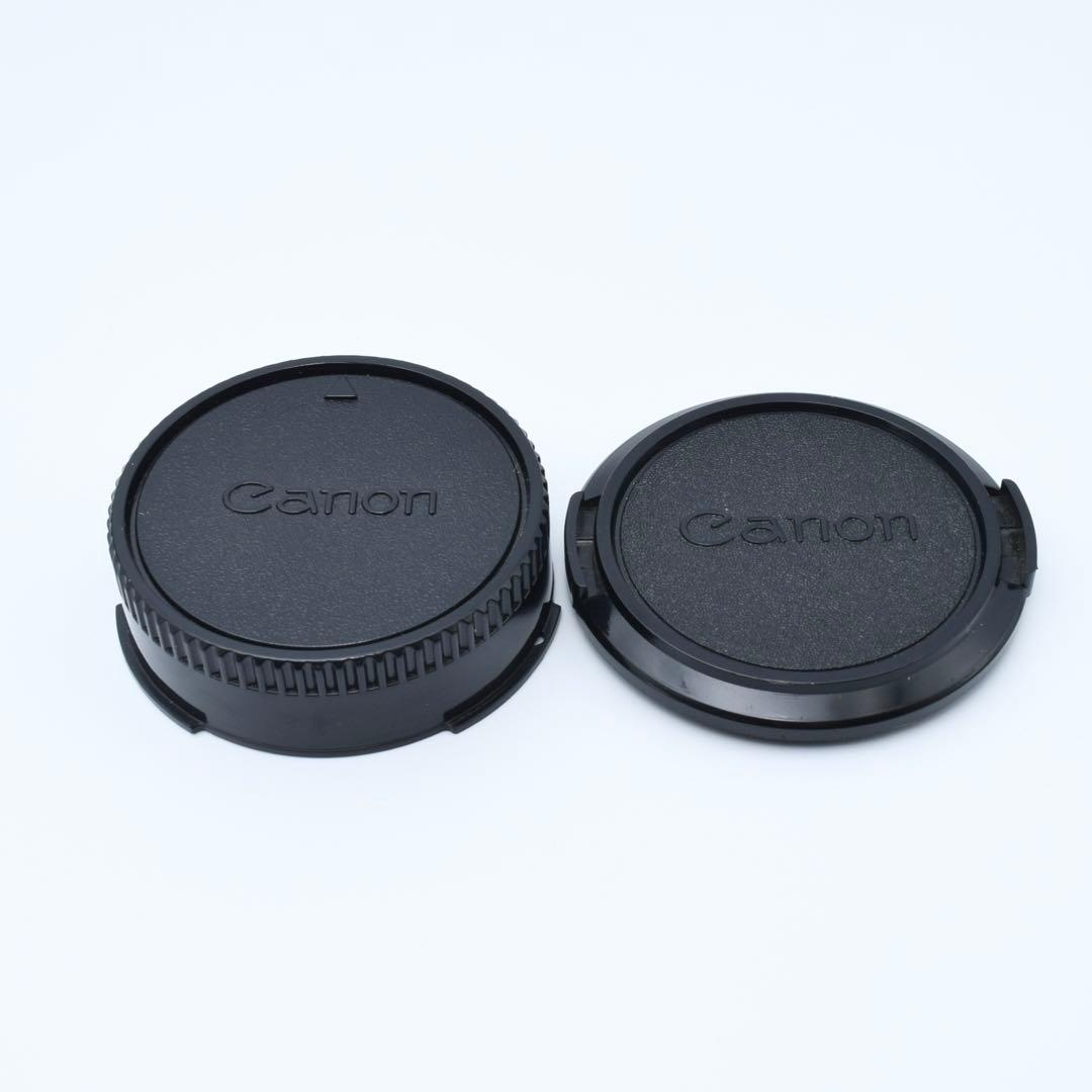 CANON NEW FD 85mm F/1.8 マニュアル レンズ　フードつき