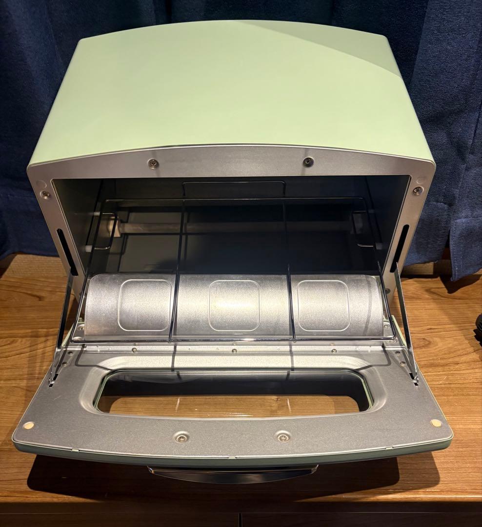 【美品】#アラジン #グラファイトグリル・トースター2枚焼　ミントグリーン