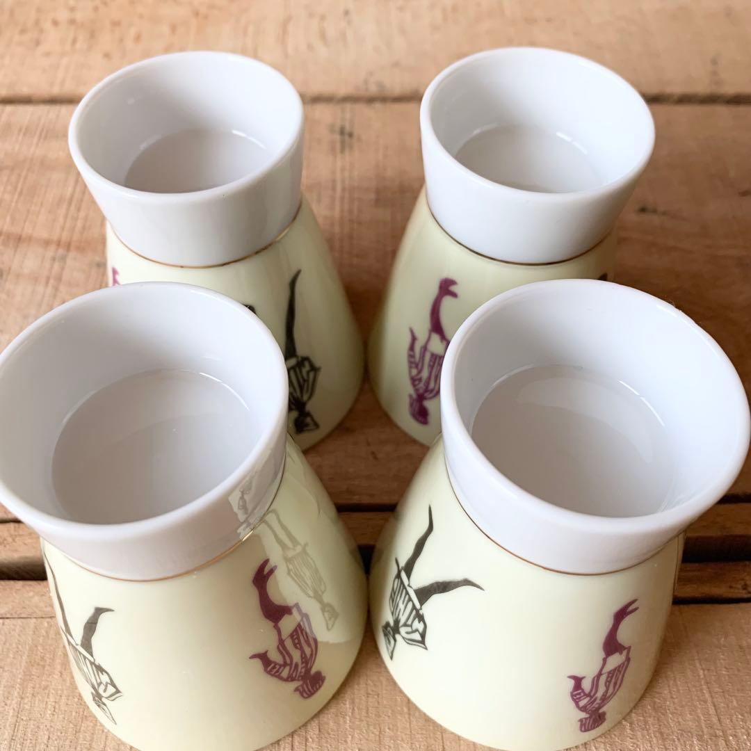 当時物　モデル　イタリアン　お猪口　湯呑　器　9個　アンティーク　ヴィンテージ