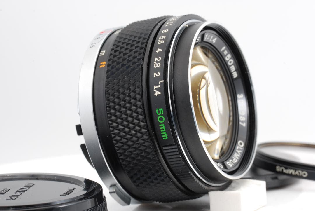 【純正ケース付/清掃済】Olympus G.ZUIKO 50mm f1.4