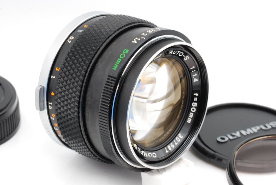 【純正ケース付/清掃済】Olympus G.ZUIKO 50mm f1.4