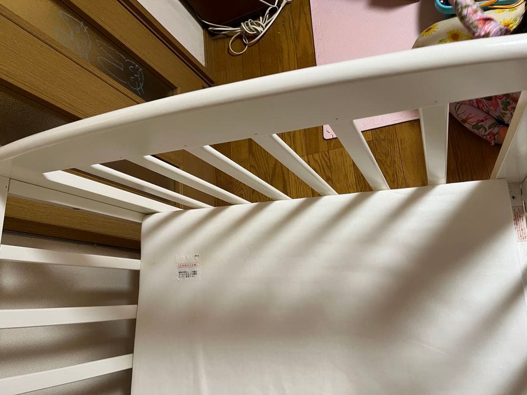 カトージ KATOJI ベビーベッド＆西川敷布団【直接引取限定・世田谷区】