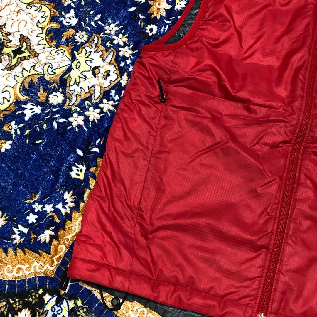 パタゴニア　パフボールベスト　赤