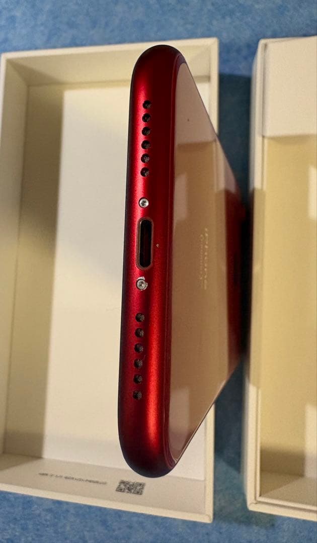 お値下げ iPhone XR 128GB (PRODUCT)RED 美品 箱あり