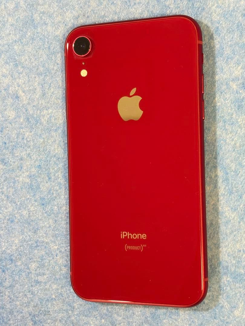 お値下げ iPhone XR 128GB (PRODUCT)RED 美品 箱あり