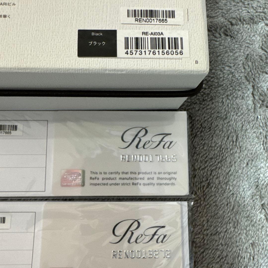 【新品】ReFaビューテック　フィンガーアイロン ブラック