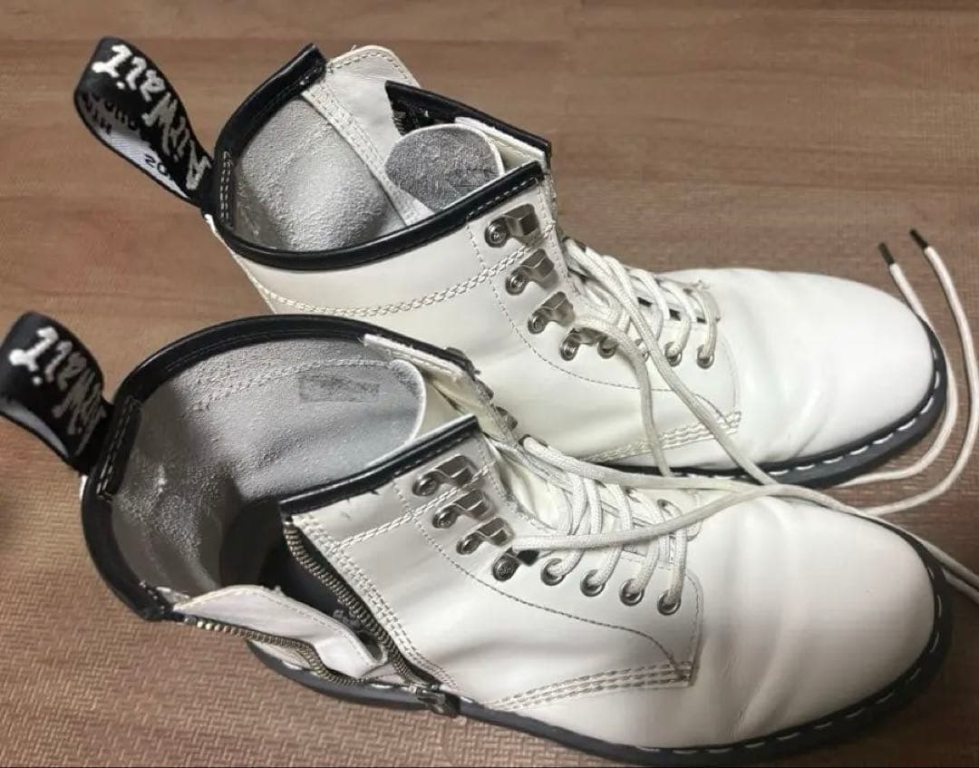 靴 UK8 Dr.Martens 1460 ZIPPED HDW