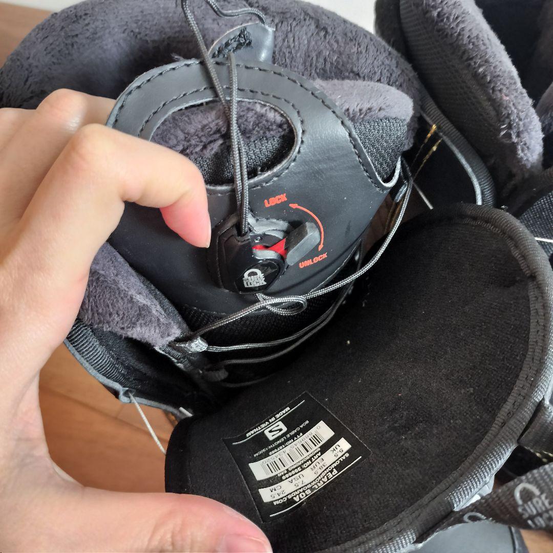 美品 Salomon PEARL BOA 24.5 スノーボードブーツ ブラック