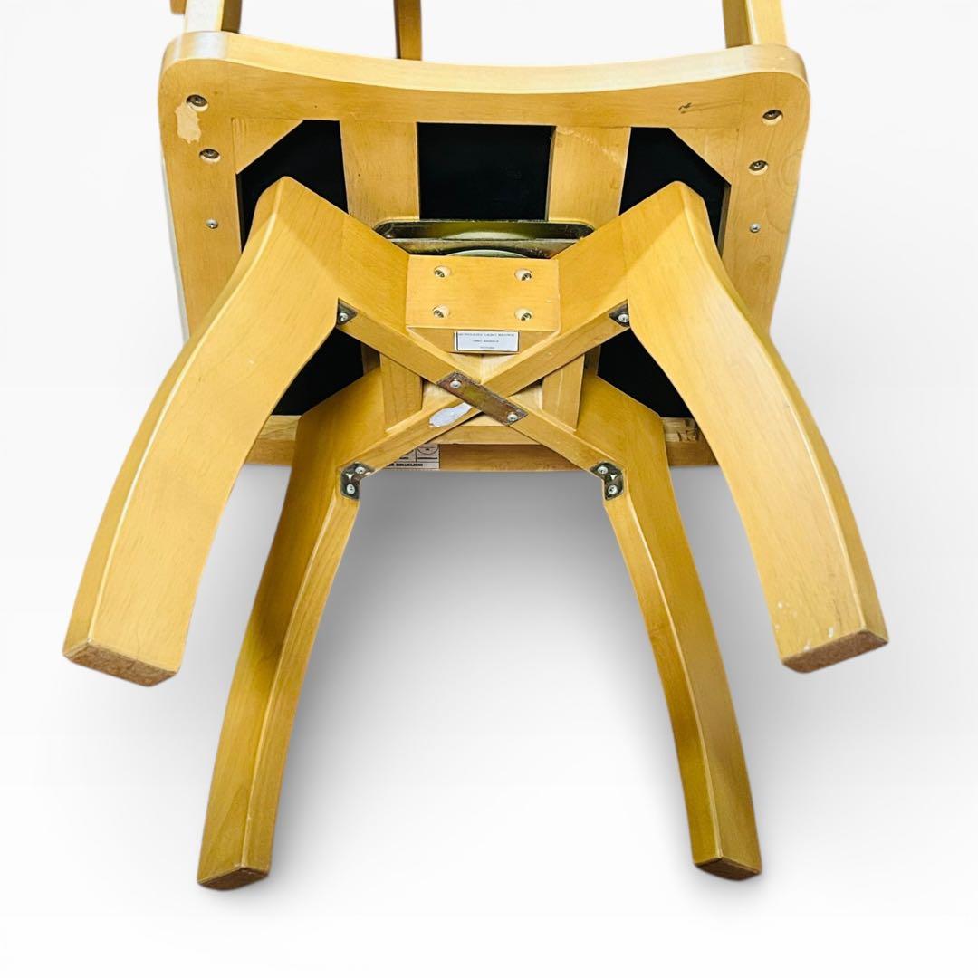 【美品】ニトリ 回転チェア 4脚 ダイニングチェア ホワイト