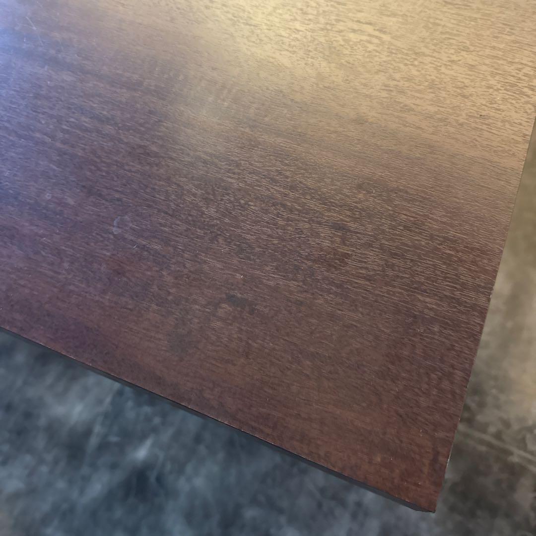 Proceed ダークブラウン 木製テーブル 600×550 ６セット