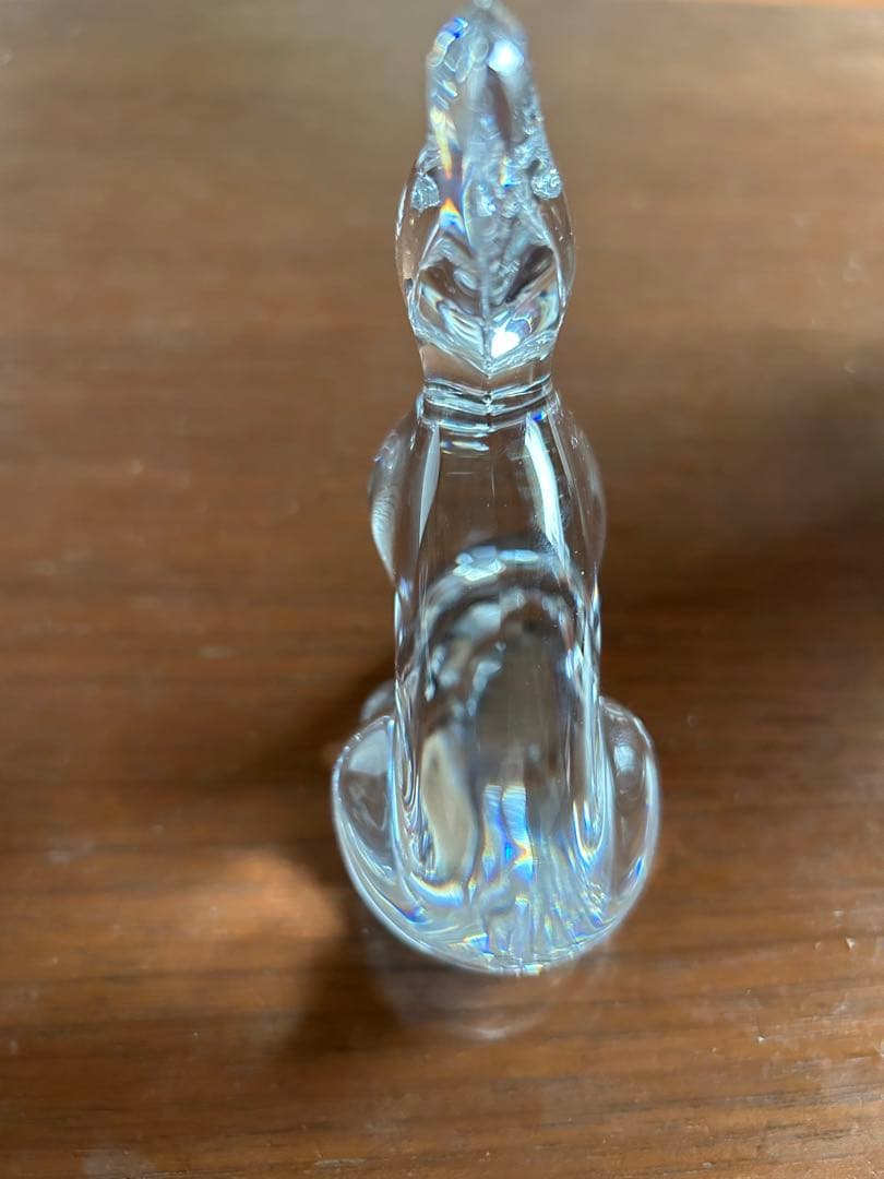 Baccarat バカラ　置き物　うさぎ　ラビット　アンティーク