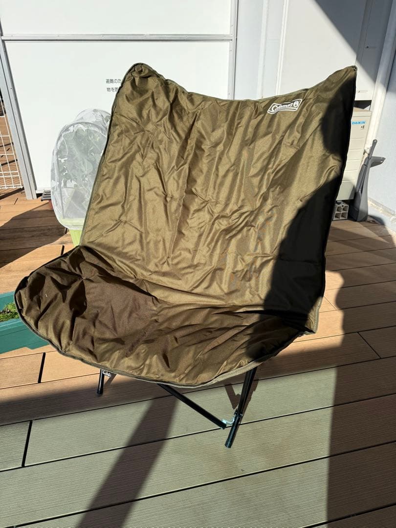Coleman ソファチェア オリーブ✖️2個