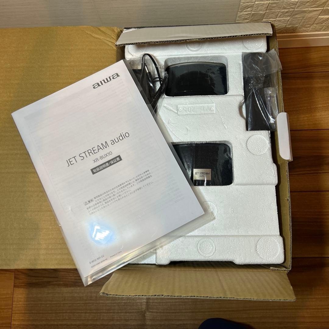 JET STREAM XR-BUX10 CDラジオ音楽プレーヤー