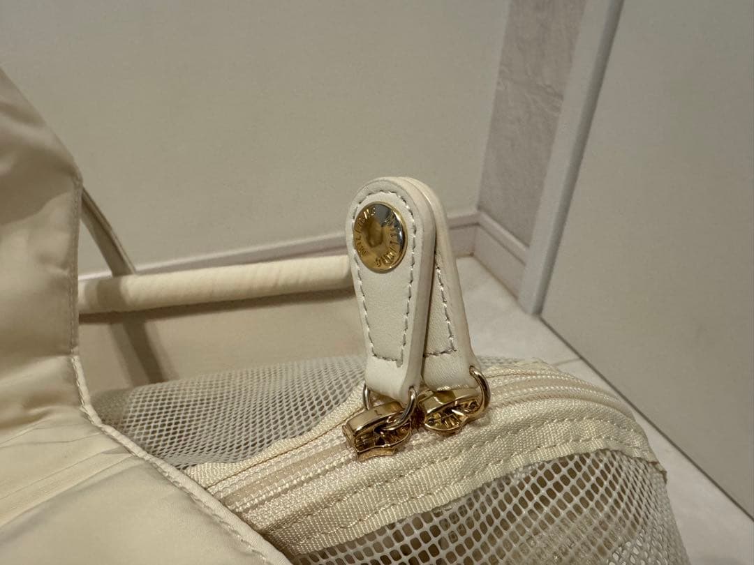 【新品未使用】MILLIONG コットンキャンディバッグ - バニラクリーム M