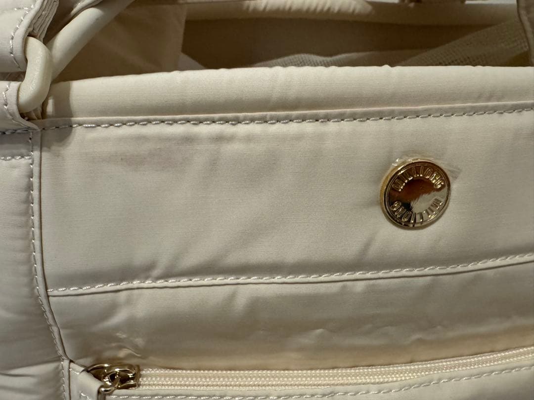 【新品未使用】MILLIONG コットンキャンディバッグ - バニラクリーム M