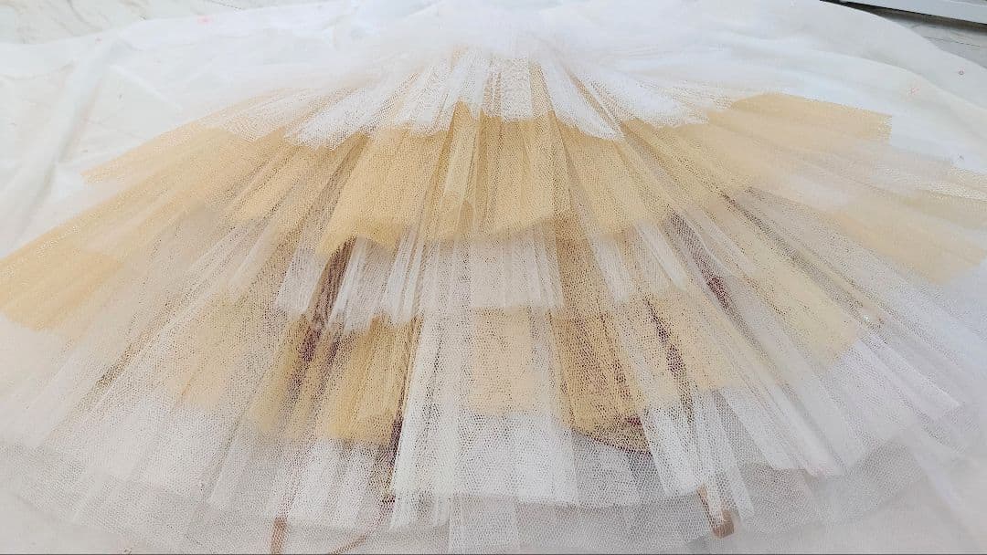 【エスメラルダ、海賊、キトリ】 チャコット・バレエ衣裳 袖飾り付き ５号