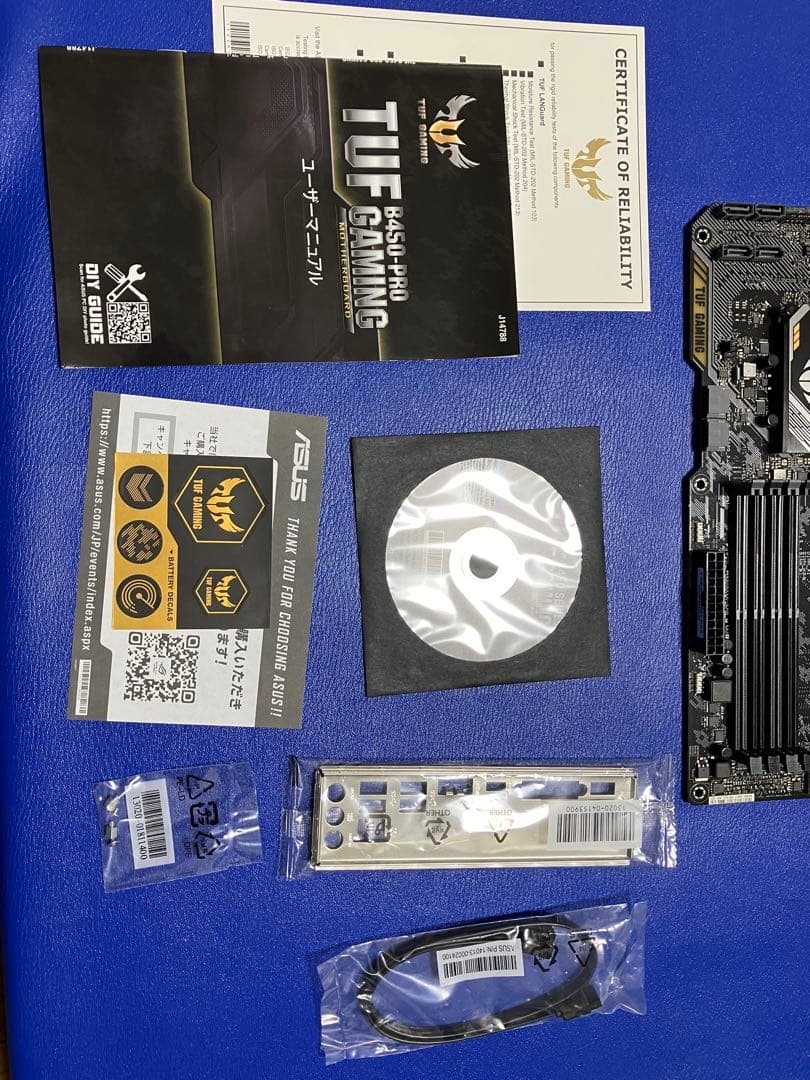 マザーボード [ASUS] TUF B450-PRO GAMING