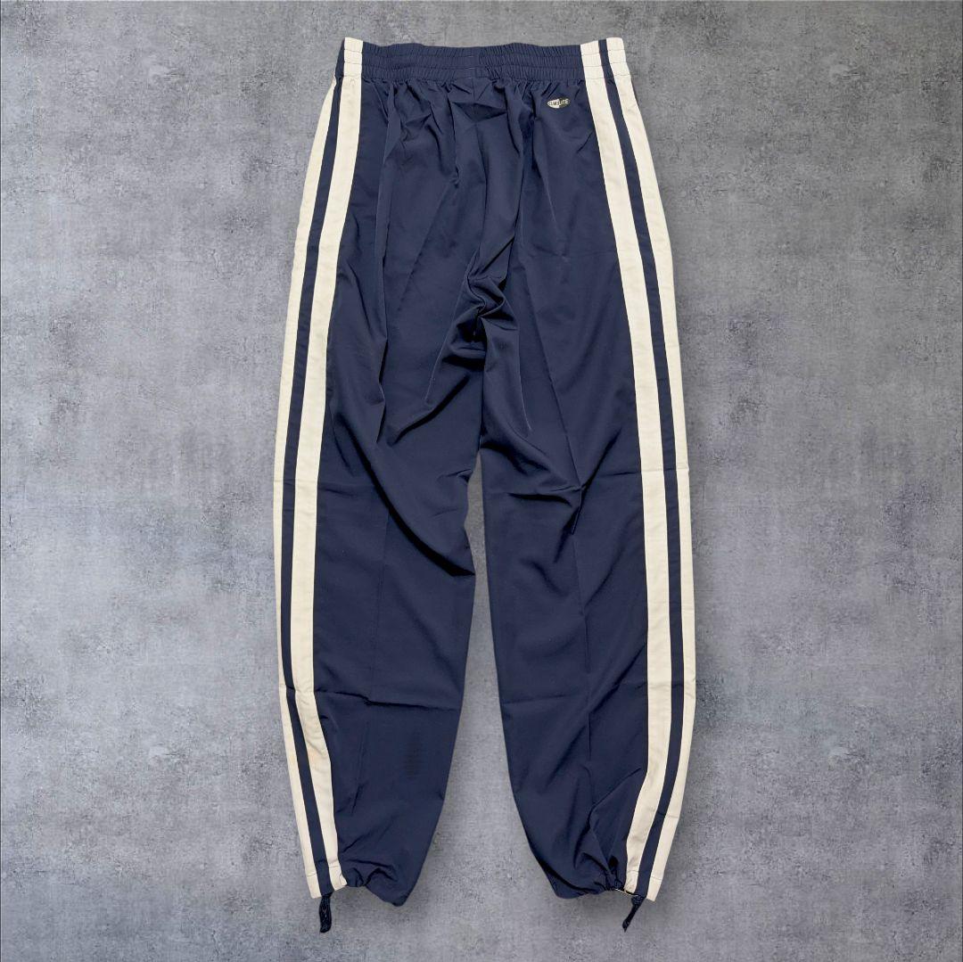 美品】００s adidas 紺色 ジャージ上下 太ライン ドローコード ｙ２ｋ