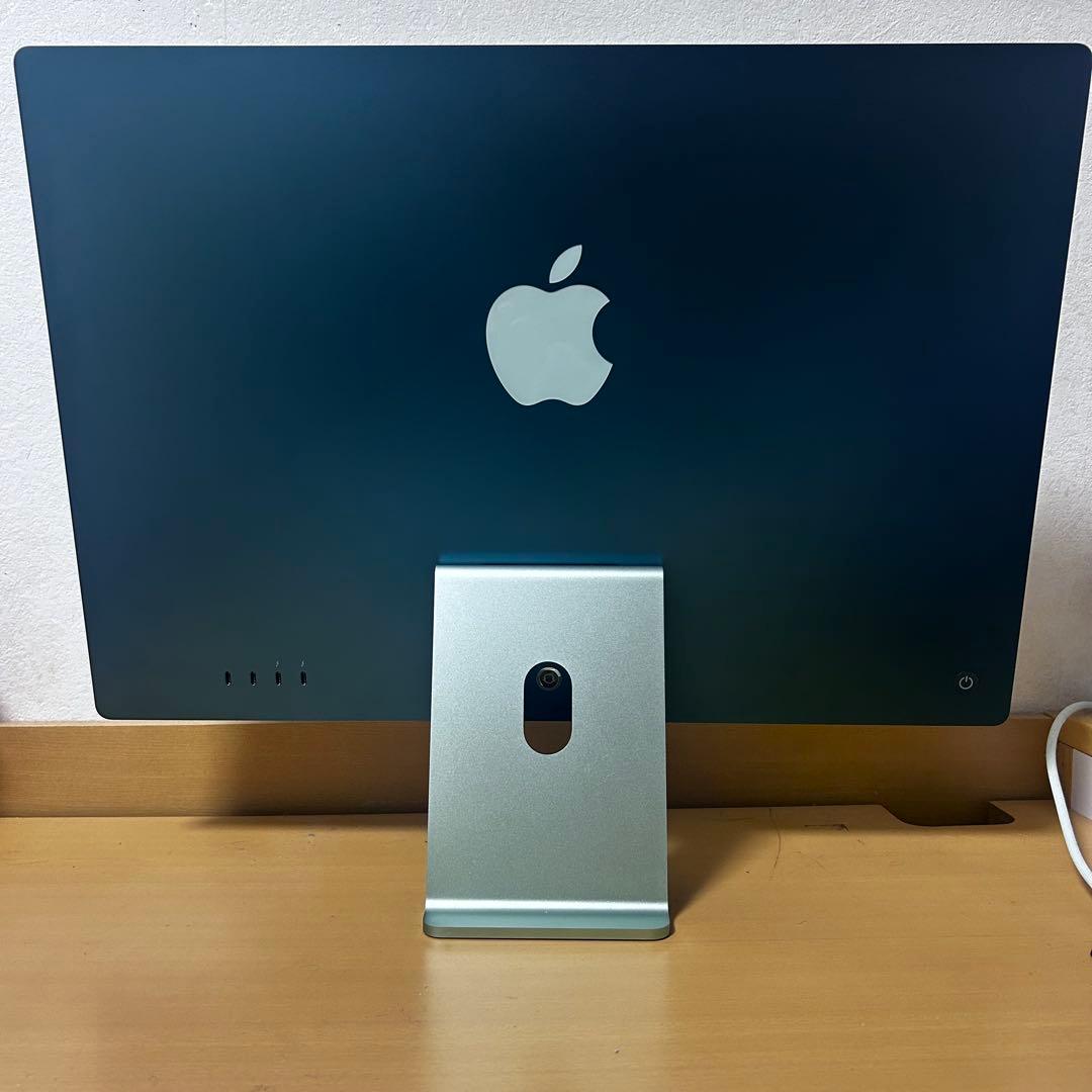 iMac 24インチ M1 2021年 8GB/256GB グリーン 4ポート