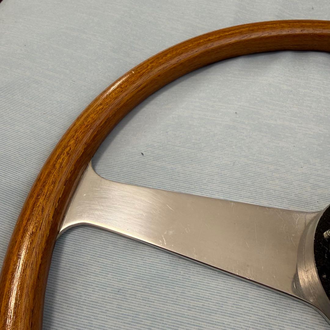 ぶ*つ様 希少　レスレストン　ウッド　ステアリング ボス付き　ミニ　　mini